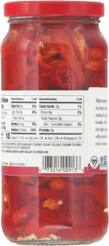 Mezzetta™ Fresno Chili Peppers Perspective: back
