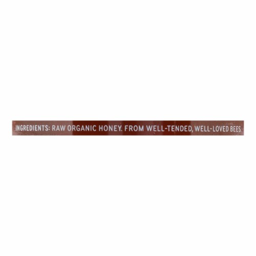 Bee Harmony® Organic Raw Brazil Honey Perspective: back