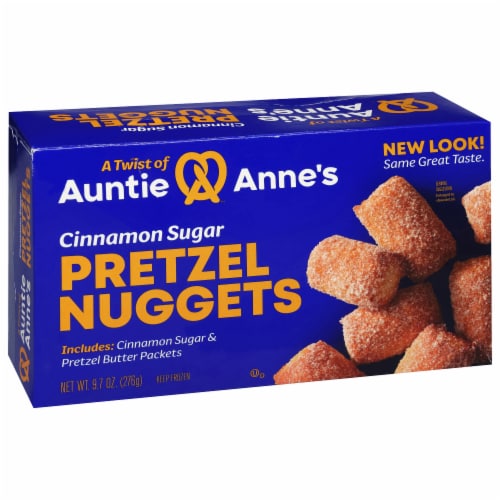 Auntie Anne's® Cinnamon Sugar Pretzel Nuggets Frozen 9.7 oz Perspective: back