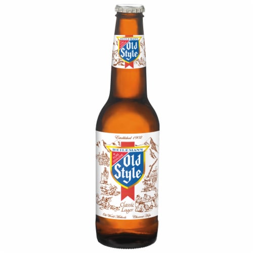 Old Style Beer American Lager Perspective: back