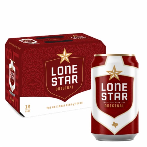 Lone Star Texas Lager Domestic Beer Perspective: back