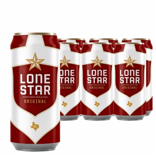 Lone Star Texas Lager Domestic Beer Perspective: back