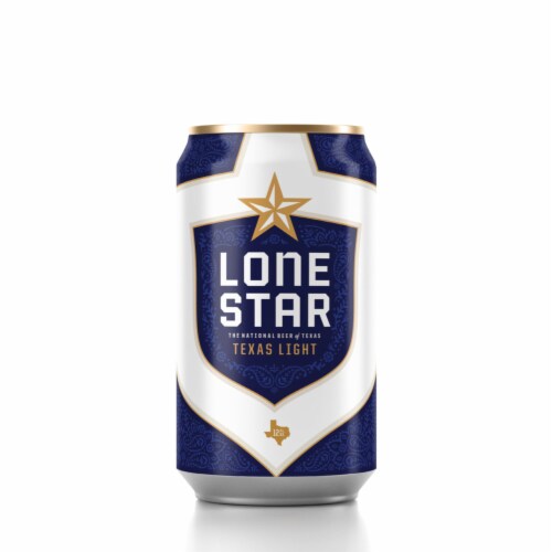 Lone Star Light Texas Lager Beer Perspective: back