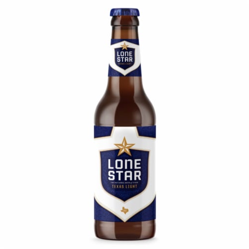 Lone Star Light Texas Lager Beer Perspective: back