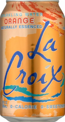 LaCroix® Orange Sparkling Water Perspective: back