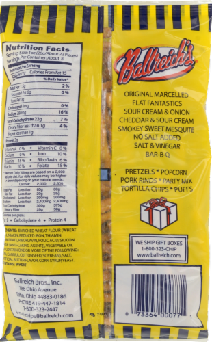 Ballreich's® Butter Twist Pretzels Perspective: back