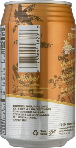 Royal Mills Premium Iced Coffee Perspective: back