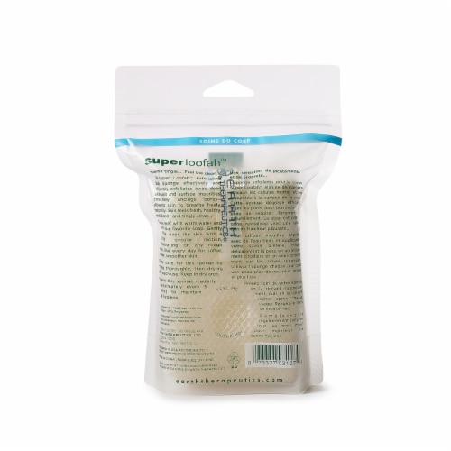 Earth Therapeutics Exfoliating Body Sponge Super Loofah Perspective: back