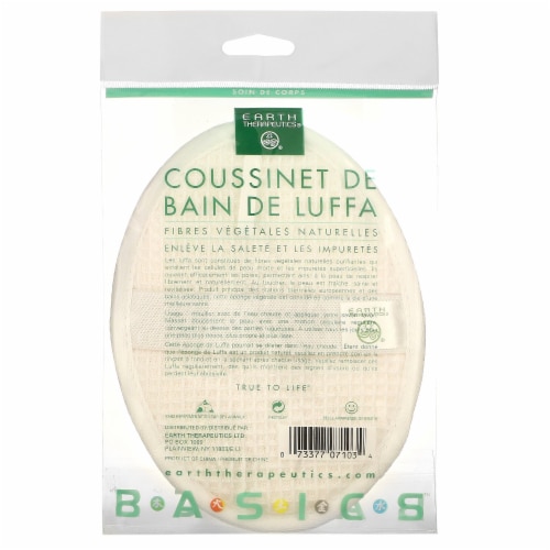 Earth Therapeutics Loofah Bath Pad Perspective: back