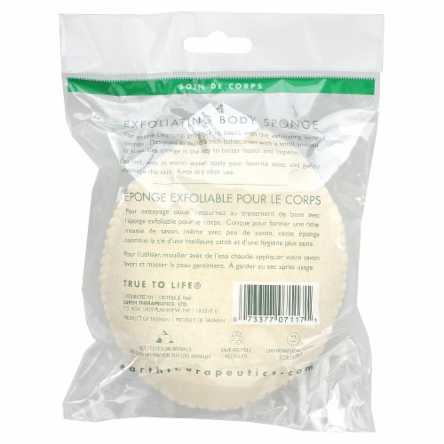 Earth Therapeutics® Exfoliating Body Sponge Perspective: back
