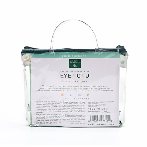 Earth Therapeutics Cucumber Eye Care Unit Kit Perspective: back