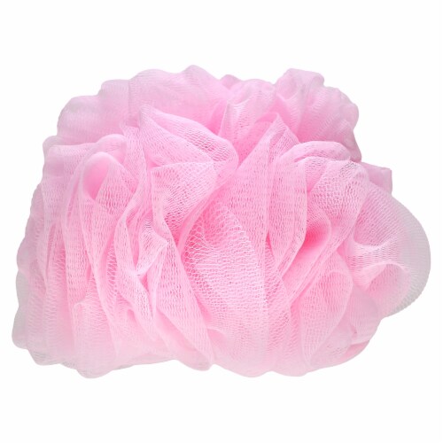 Hydro Body Sponge w/Hand Strap-Pink Perspective: back