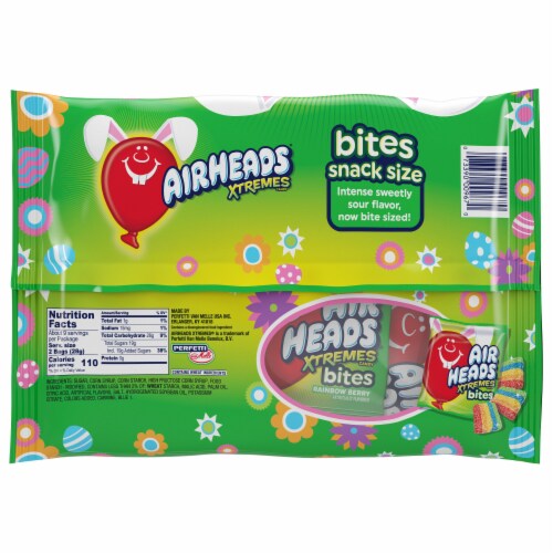 Airheads Xtreme Bites Snack Size Perspective: back