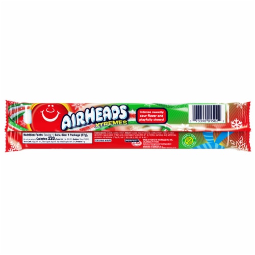 Airheads® Xtremes Merry Berry Holiday Candy Pack Perspective: back