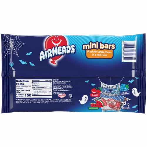 Airheads Assorted Flavors Mini Bars Variety Pack Perspective: back