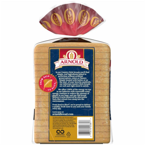 Arnold® Country Buttermilk Bread Perspective: back