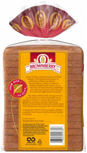 Brownberry® Country Honey Nut Bread Perspective: back
