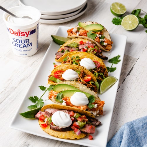 Daisy Pure and Natural Light Sour Cream Perspective: back