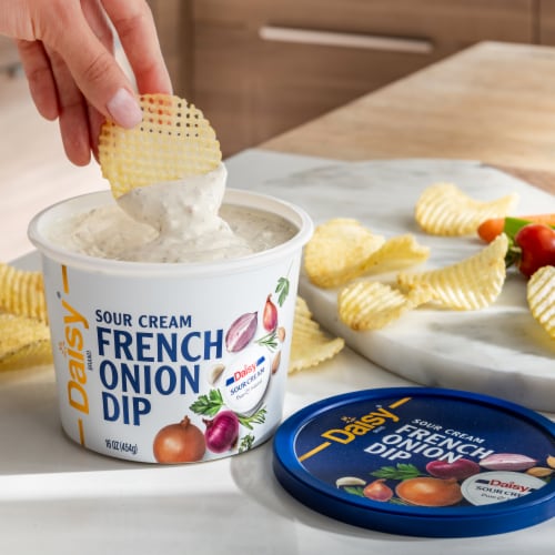 Daisy Sour Cream French Onion Dip Perspective: back
