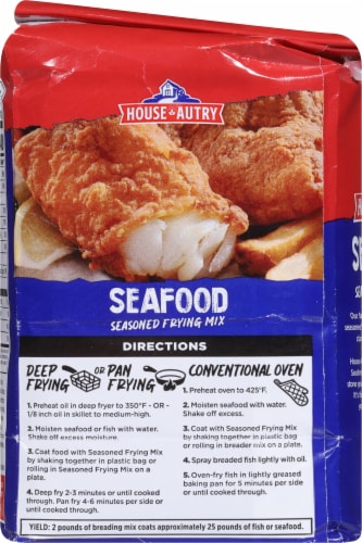 House-Autry® Seafood Breading Mix Perspective: back