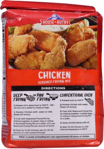 House-Autry Chicken Seasoned Breading Mix Perspective: back