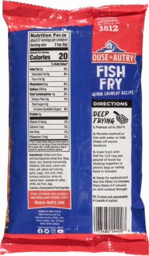 House Autry® Fish Fry Breading Mix Perspective: back