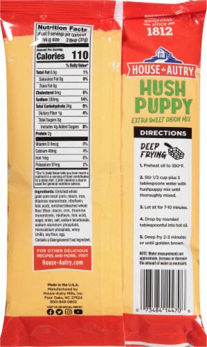 House Autry Extra Sweet Onion Hushpuppy Breading Mix Perspective: back
