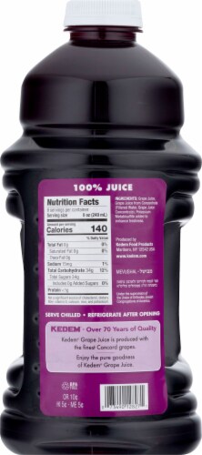 Kedem® Concord Grape Juice Perspective: back