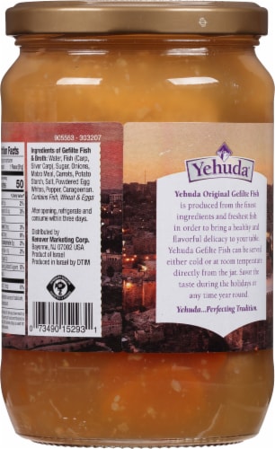 Yehuda® Original Gefilte Fish Perspective: back