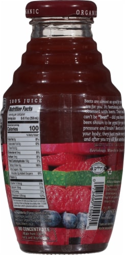 Beetology™ Beet + Berry Cold Pressed Juice Perspective: back