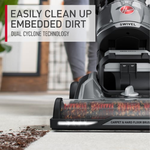 Hoover® MAXLife High Performance Swivel XL Pet Vacuum Perspective: back