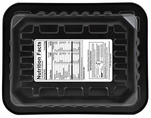 Heritage Finely Sliced Rib-Eye Shaved Steak Perspective: back