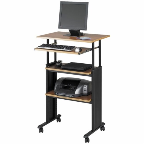 Safco Muv Stand-up Adjustable Height Desk - For - Table TopRectangle Top - Adjustable Height - 35
