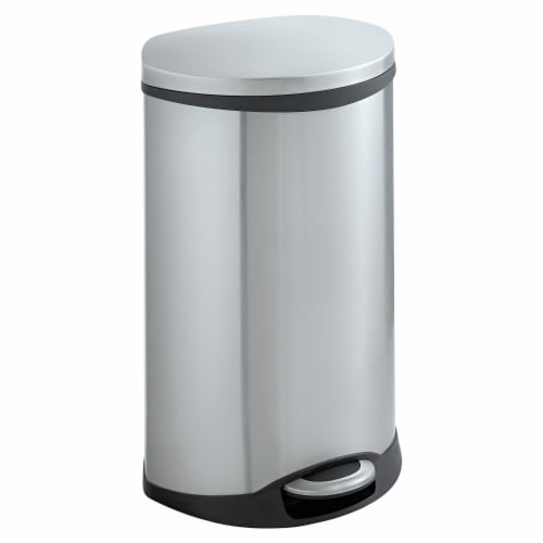 Safco Step-On Wastebasket 9903SS Perspective: back