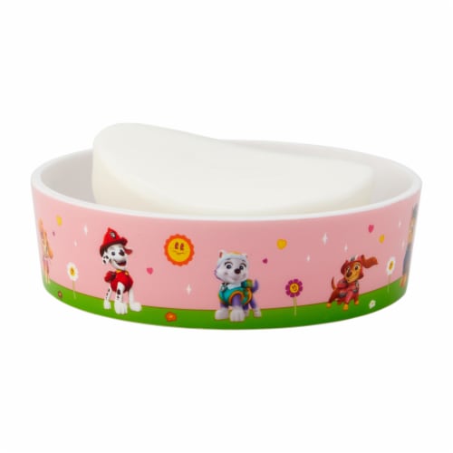 Paw Patrol Girl Soap Dish - All Paws In Perspective: back