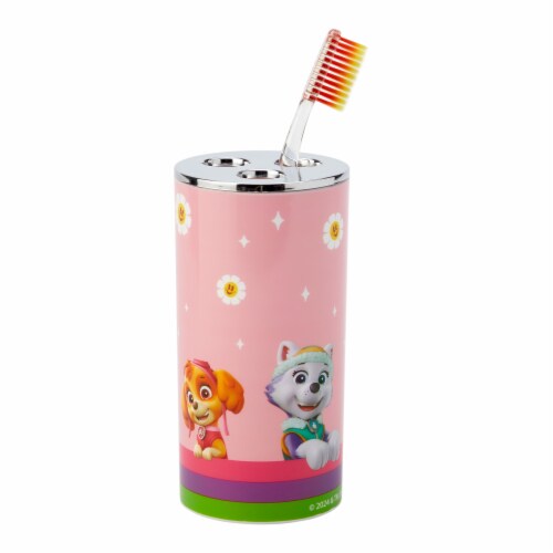 Paw Patrol Girl Toothbrush Holder - All Paws In Perspective: back