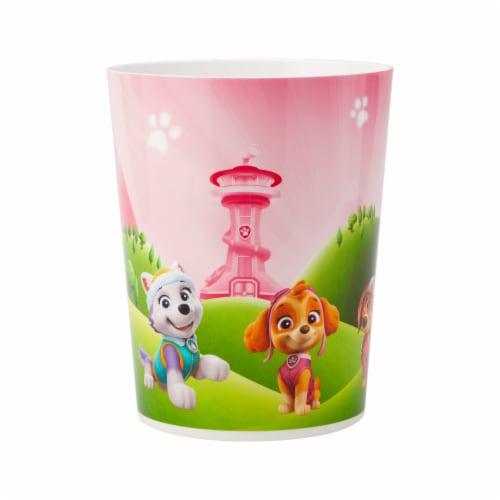 Paw Patrol Girl Wastebasket - All Paws In Perspective: back