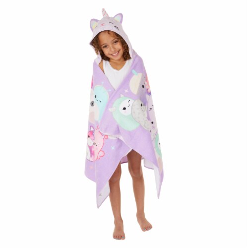 Squishmallows Hooded Towel Perspective: back