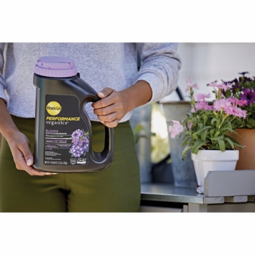 MIRACLE-GRO PERF ORG BLOOMS GRAN2.5LB/6. Perspective: back
