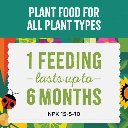 Miracle-Gro Spring Ahead Plant Fertilizer Perspective: back
