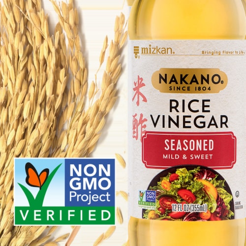 Nakano® Seasoned Mild & Sweet Rice Vinegar Perspective: back