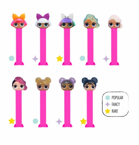 Pez Assorted LOL Surprise Dispenser Perspective: back
