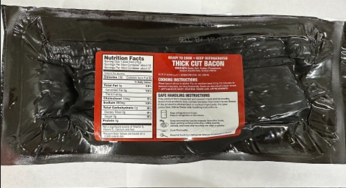 Eddy Thick-Cut Bacon Perspective: back