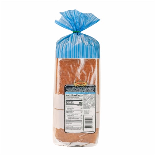 S. Rosen's Farmer's Market Craft White Bread Perspective: back