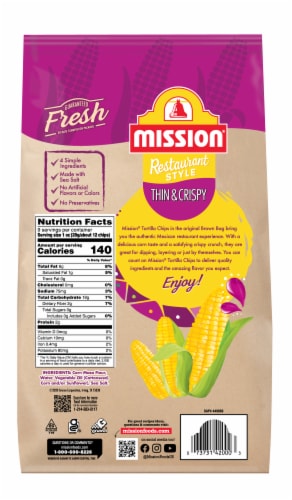 Mission® Restaurant Style Thin and Crispy Tortilla Chips