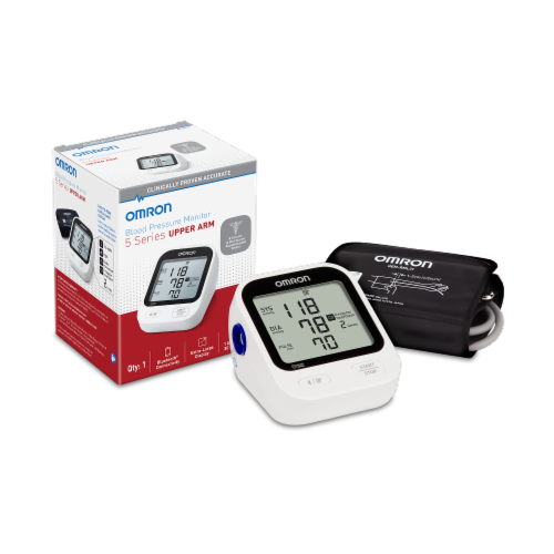 Omron 5 Series Upper Arm Blood Pressure Monitor Perspective: back