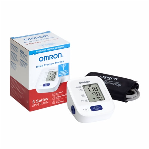Omron® 3 Series Digital Upper Arm Blood Pressure Monitor, 1 Omron® 3 Series Digital Upper Arm Blood Pressure Monitor, 1