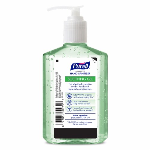 Purell® Aloe Hand Sanitizer Perspective: back