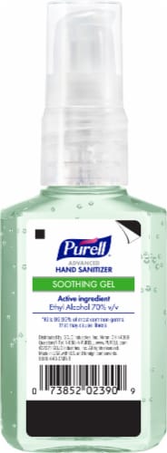Purell® Advanced Hand Sanitizer Pump Perspective: back