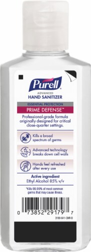 Purell® Prime Defense™ Hand Sanitizer Perspective: back